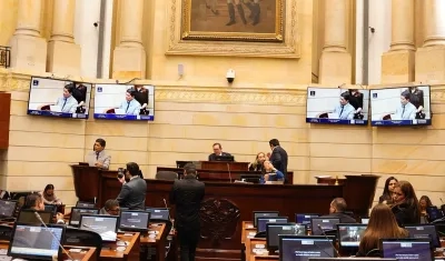 Plenaria del Senado.