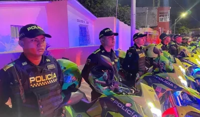 1.300 policías disponibles para el partido Tolima Vs Junior. 