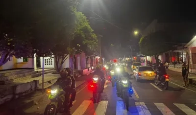 Policía impuso comparendos