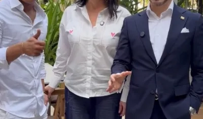 Miguel Polo Polo, María Fernanda Cabal y Abelardo De La Espriella.