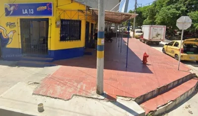 Lugar de los hechos.