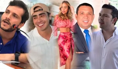 Samir Radi, Felipe Saruma, Betsy Liliana Díaz, Laureano Acuña y Juan Camilo Fuentes.