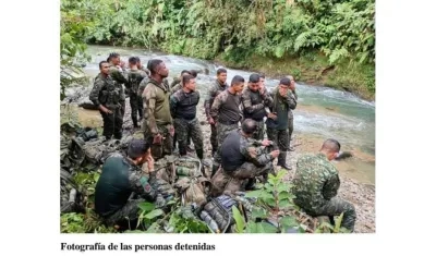 Soldados capturados.