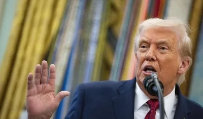 El Presidente Donald Trump.