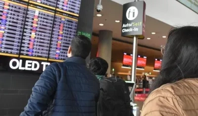 Pasajeros en Estados Unidos.