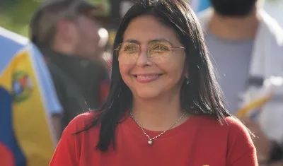 Delcy Rodríguez, vicepresidenta ejecutiva de Venezuela.