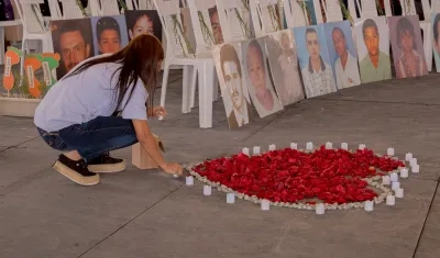 Actos simbólico La Escombrera