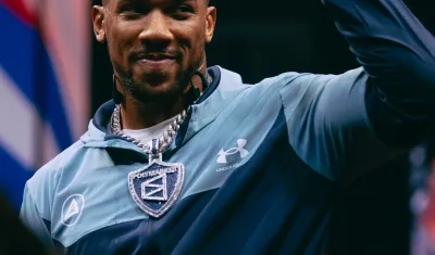 Anthony Joshua, boxeador británico de origen nigeriano.