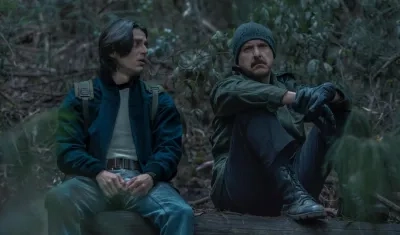 El actor de Andrés Parra protagonizando la serie. 