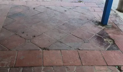 Escenario donde se registró el doble crimen en Las Malvinas. 