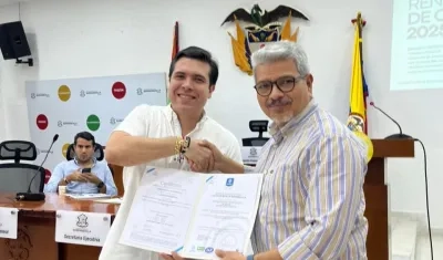 Andrés Felipe Ortiz, presidente del Concejo de Barranquilla
