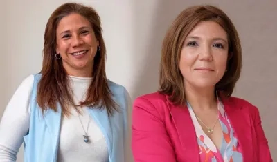 (Izq. -Der.) Ángela Álvarez y Adriana Jiménez, nuevas comisionadas. 