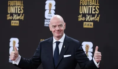 Gianni Infantino, presidente de la FIFA.