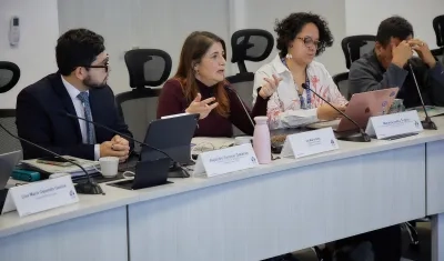 Iris Marín, defensora del Pueblo. 