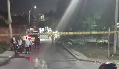 Lugar del doble crimen