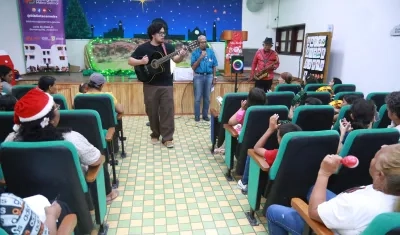 Jornadas de poesía se vivió durante el evento. 