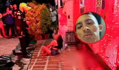 Escenario del homicidio. 