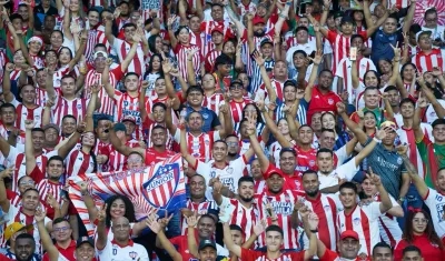 La afición del Junior volverá a colmar el estadio Metropolitano contra América.  
