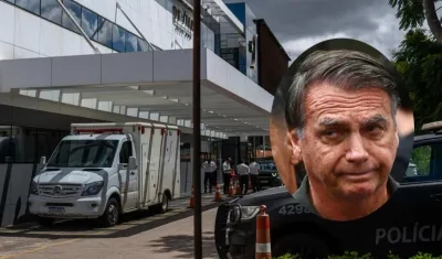 Jair Bolsonaro, expresidente de Brasil (círculo).