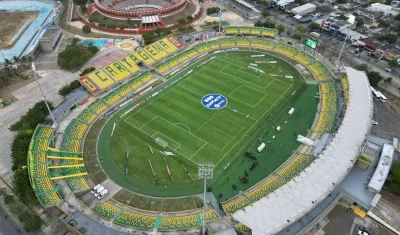 Estadio de fútbol Jaime Morón de Cartagena podría ser la sede de los partidos internacionales del Junior en 2026.