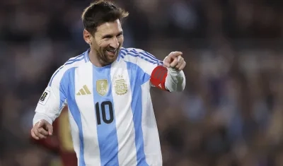 Lionel Messi, delantero y capitán de la selección Argentina. 