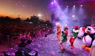 Lipaya celebró la Navidad