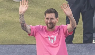 El argentino Lionel Messi, jugador del Inter Miami. 
