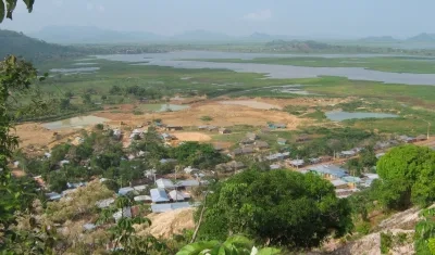 Minas de Santa Cruz, sur de Bolívar.