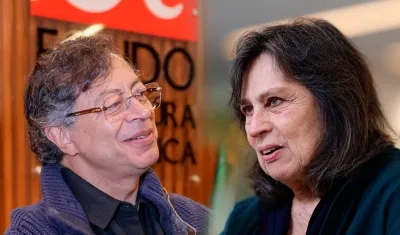 Petro y Laura Restrepo