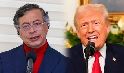 Presidente Petro y Trump