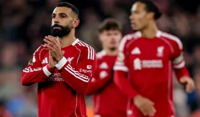 El egipcio Mohamed Salah, delantero del Liverpool. 