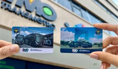 Nuevas tarjetas de Transmetro.