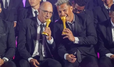 Alfredo Arias y Teófilo Gutiérrez  