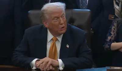 Donald Trump, Presidente de Estados Unidos.