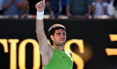 Carlos Alcaraz, tenista español.