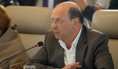 El Ministro de Hacienda, Germán Ávila.