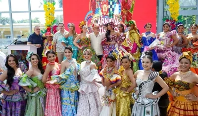 Reinas de los municipios del Atlántico. 