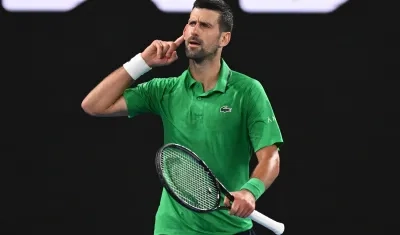 Novak Djokovic, tenista serbio.
