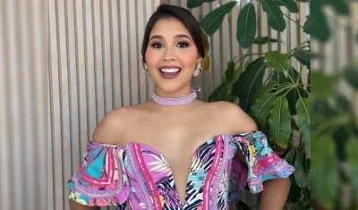 Shaddia Navarro, Reina del Carnaval de Santo Tomás.  