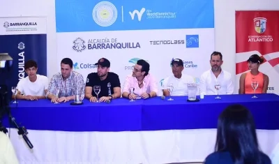 Rueda de prensa Mundial Juvenil de Tenis.