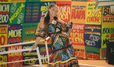 Michelle Char Fernández, Reina del Carnaval. 