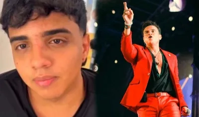  Juan David Vélez en el video de la denuncia. 