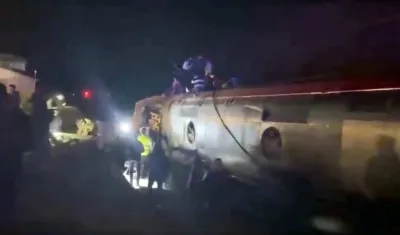 Accidente en España.