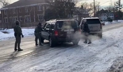 Momento de los disparos.