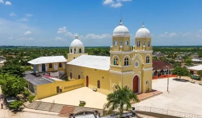 Imagen aérea del municipio de Manatí.