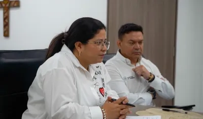 Alcira Sandoval, alcaldesa de Soledad. 