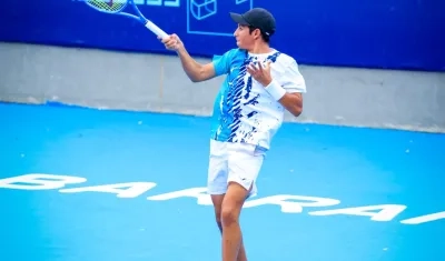 Alejandro Castellanos, tenista colombiano.