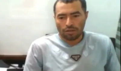 Luis Argiro Cossio, alias ‘Guajiro’, presunto cabecilla de la subestructura Edwin Román Velásquez Valle del ‘Clan del Golfo’.