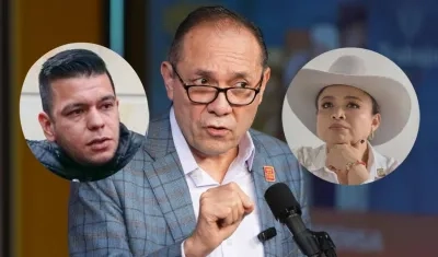 Antonio Sanguino, Jota Pe Hernández y Lina María Garrido.