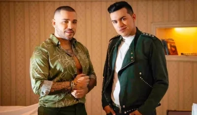 Jessi Uribe y Yeison Jiménez. 